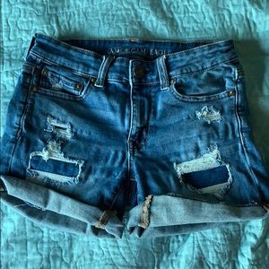 AE Mid-Rise Midi Shorts